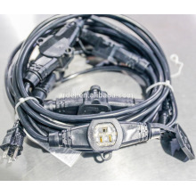 UL extension cords with 3/4/5 socket SJTW 14/3 SJTW 16/3 WITH COVERS